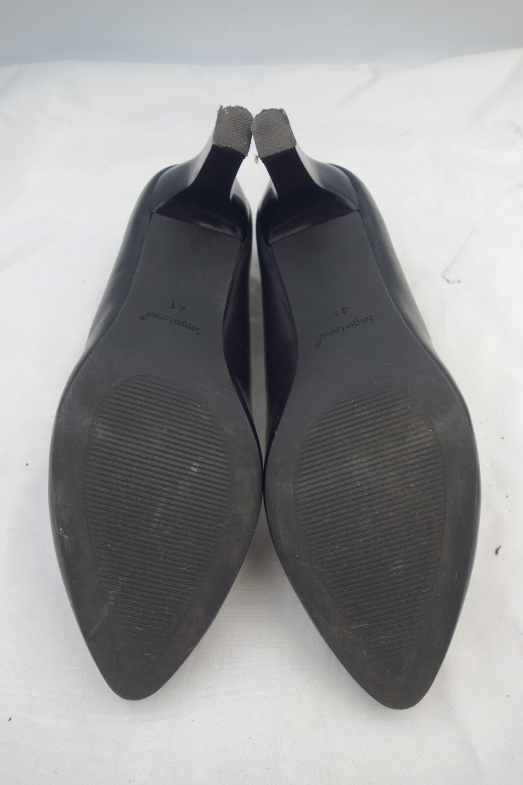 ES0440 Damen Pumps von Sergio Leone, schwarz, Gr. 414