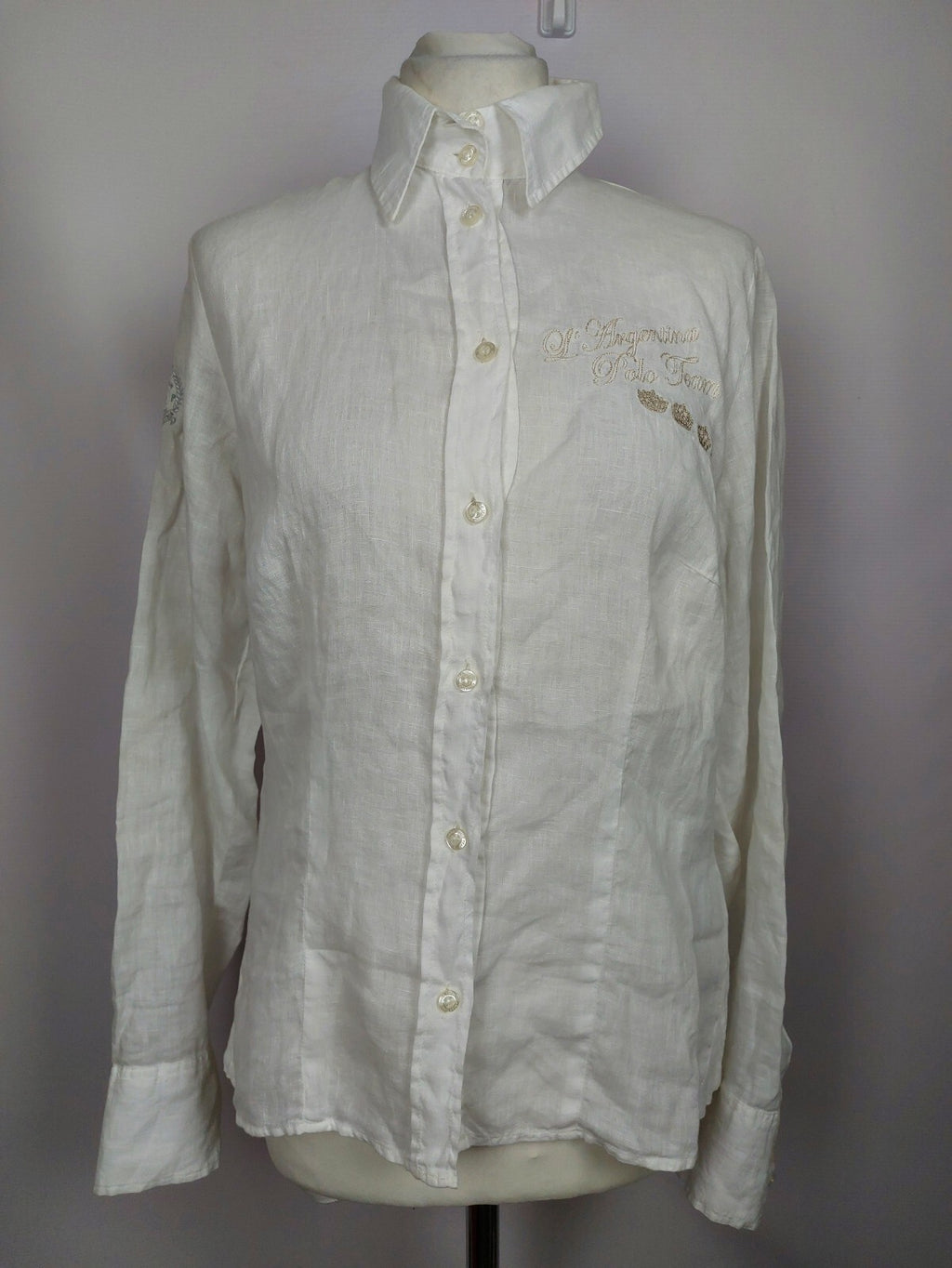 EK4831 Damen Bluse von L´Argentina, weiß, Gr. 380