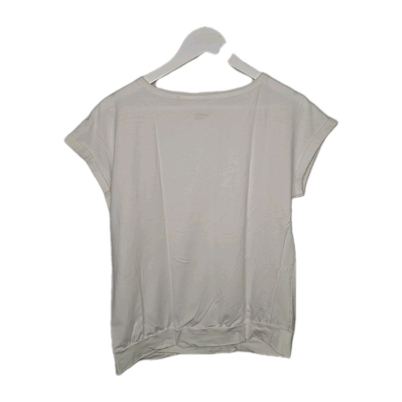 EK9102 Damen Bluse von Sommer Mann, Weiß, Gr. Ca. M2