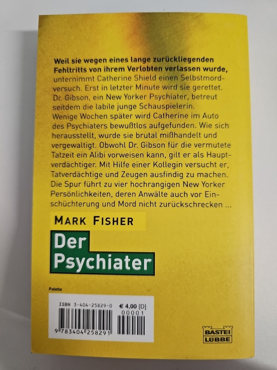 EB785 Der Psychiater von Mark Fisher 1
