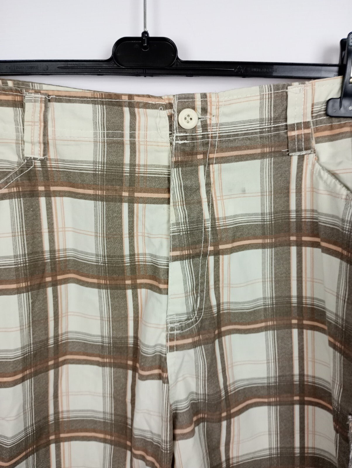EK5181 Herren Shorts von redax, braun kariert, Gr. XXL1