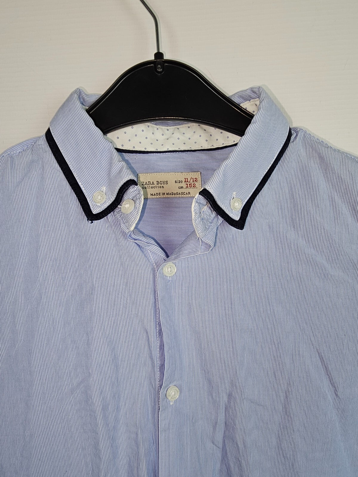 EK2078 Jungen Hemd von Zara, blau, Gr.1521