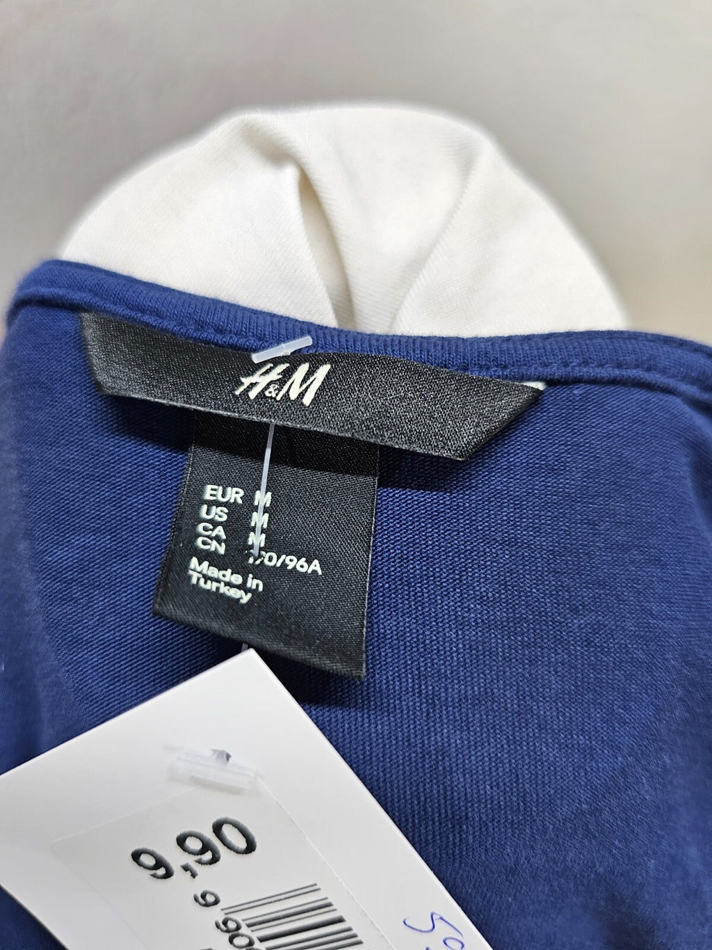 EK5613 Damen Kleid von H&M, dunkelblau, Gr. M6