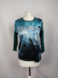 EK4131 Damen Shirt von Helena Vera, teal/blau, Gr. 360