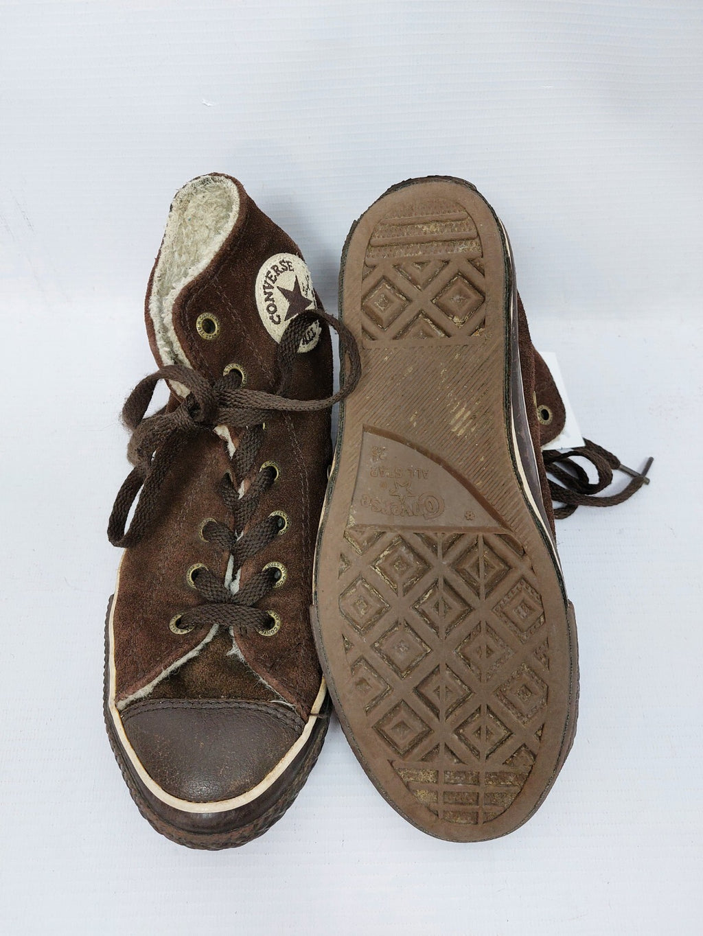 ES0536 Kinder Sneaker von Converse, braun, Gr. 34 gefüttert5