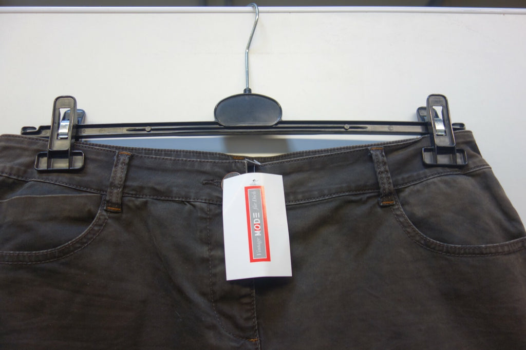 EK0728 Damen Rock von s.Oliver, dunkelgrau, schwarz, Gr. 401