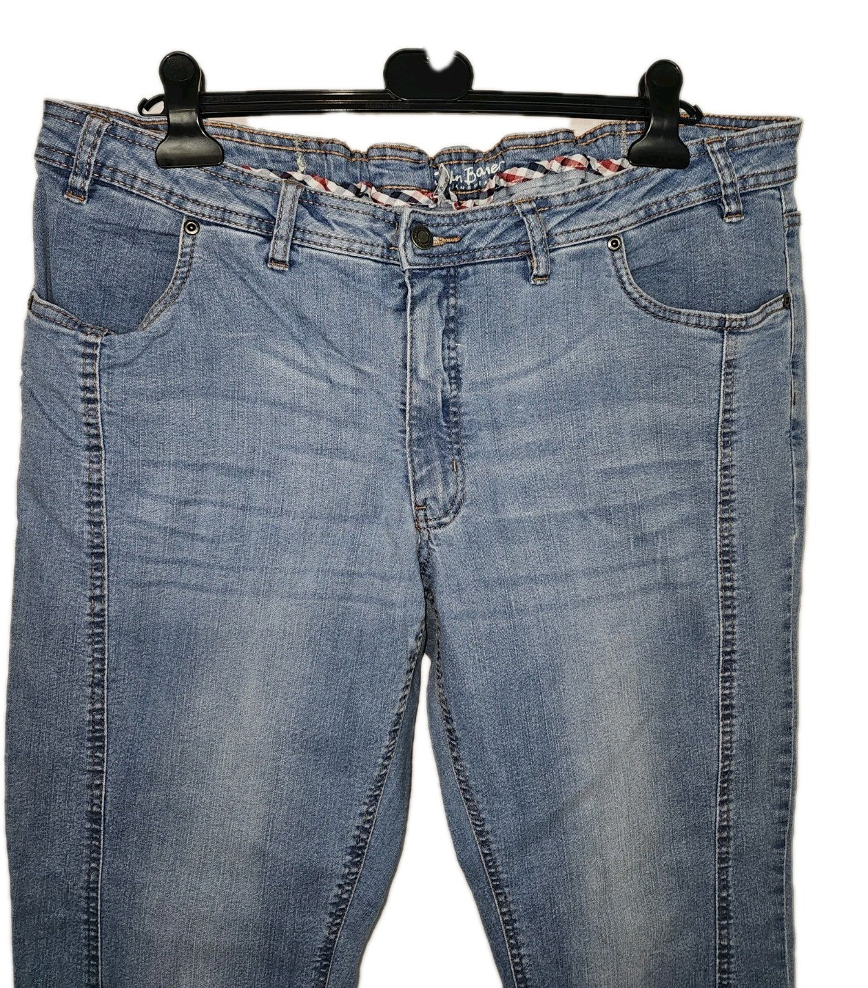 EK5720 Damen 7/8 Jeans von John Baner, blau, Gr.501