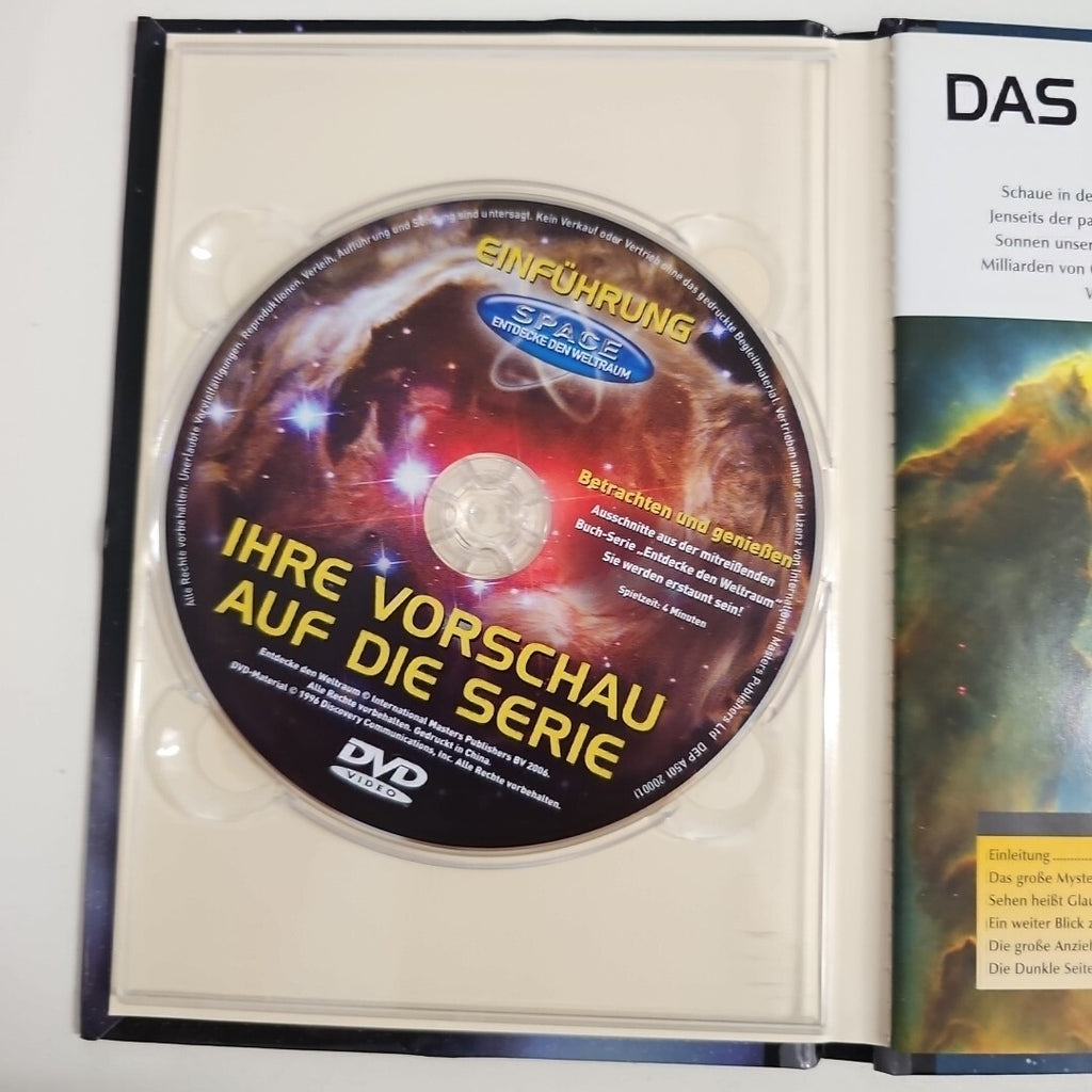 EB506 DVD Das Universum Verstehen Ink. Buch siehe Bild Warenkorb spart Versand1