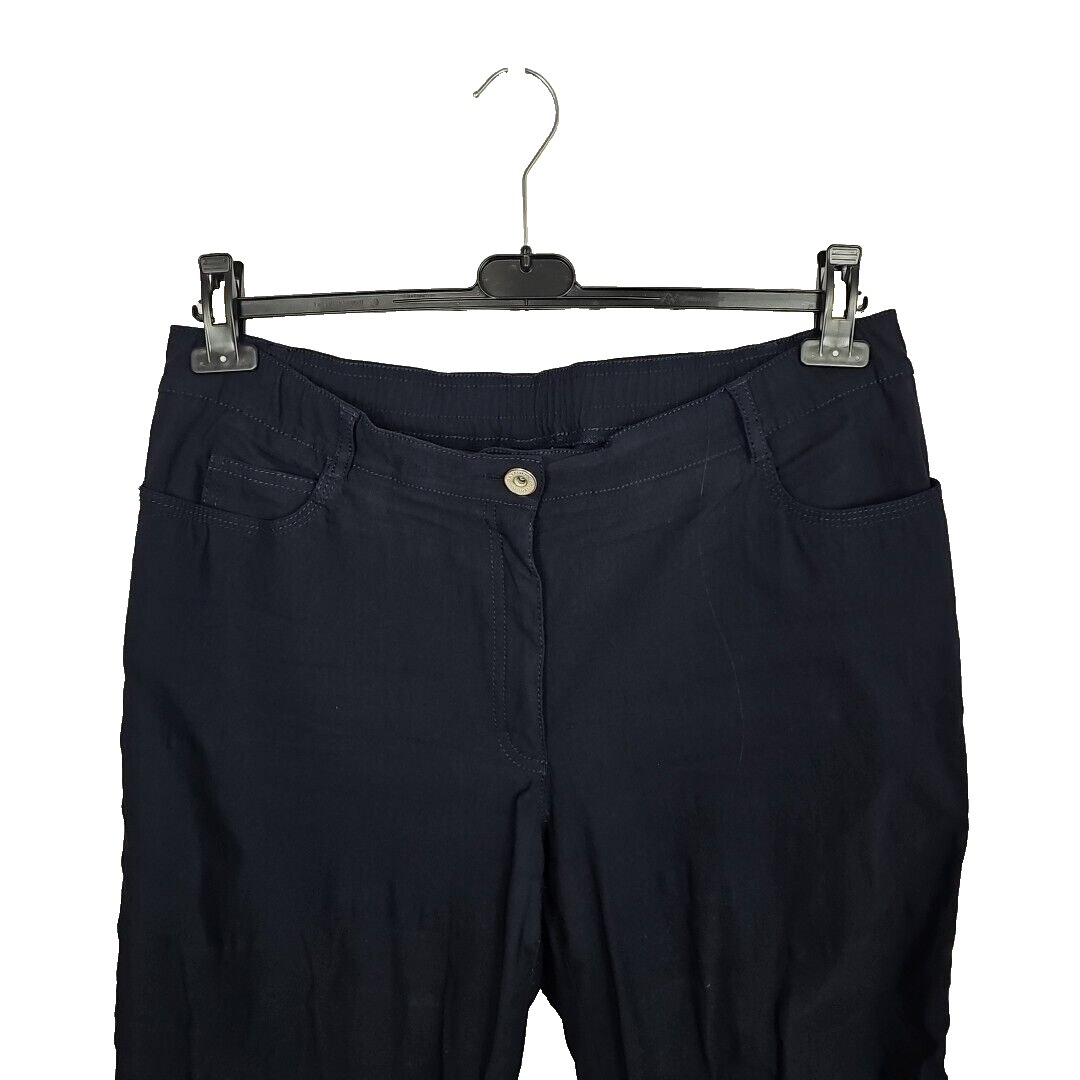 EK6334 Damen Chino Hose von Samoon by Gerry Weber, Dunkelblau, Gr.421