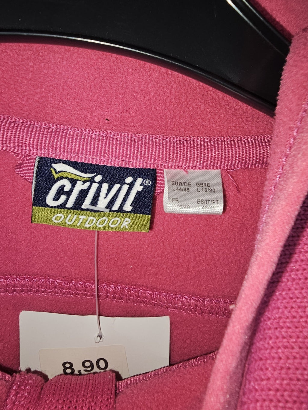 EK5484 Damen Outdoor Jacke von Crivit, Rosa, Ge. L2