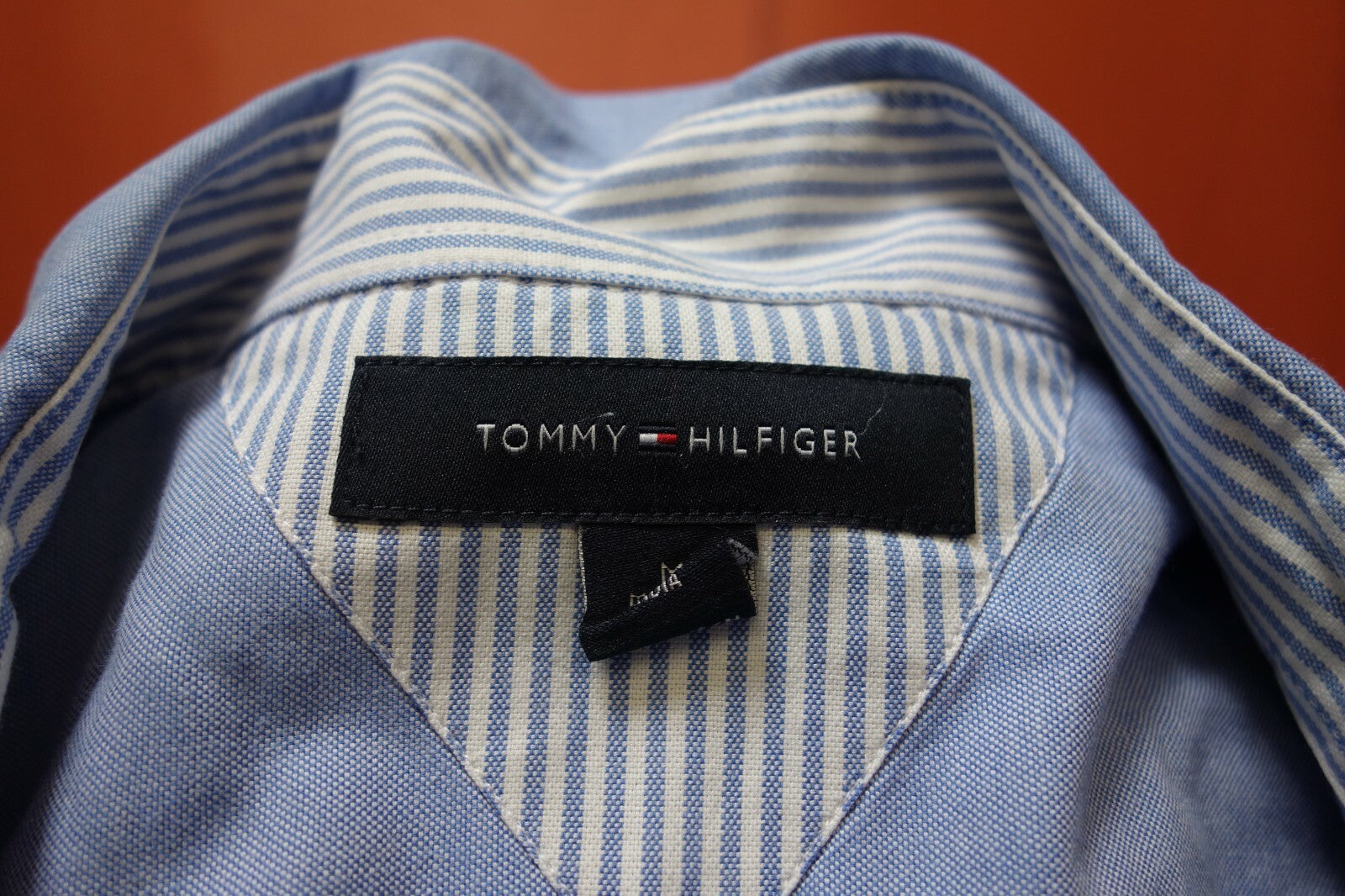 EK0340 Herren Hemd von Tommy Hilfiger, GR M (39) blau4