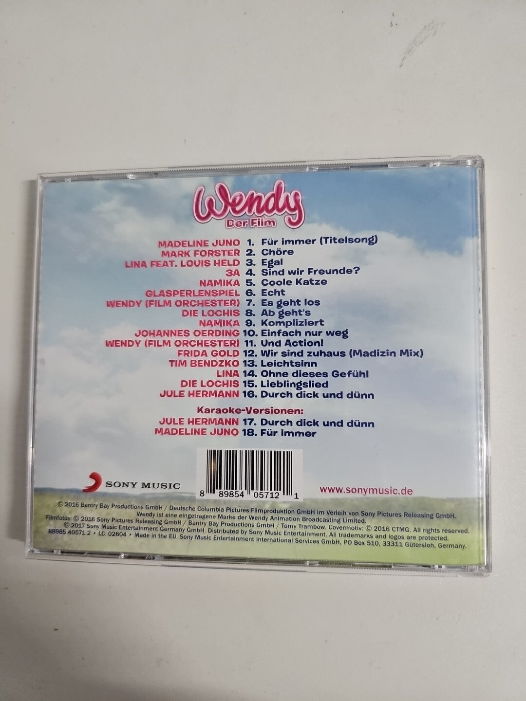EB1477 Various - Wendy: Das Musikalbum zum Kinofilm3