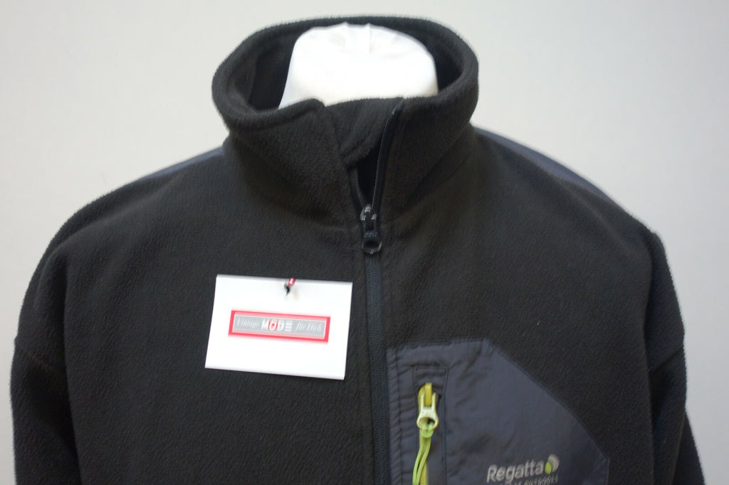 EK1349 Herren Fleecejacke von Regatta, schwarz, Gr. XXL (58-60)1
