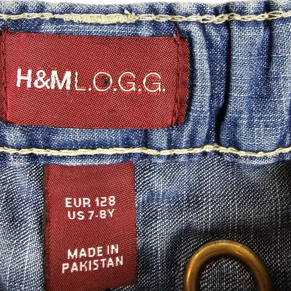 EK10775 Kinder Jeans von H&M, Blau, Gr. 1282