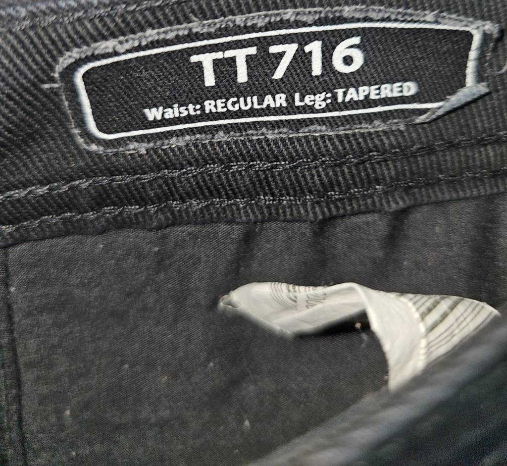 EK7952 Herren Jeans von Tom Tompson, schwarz, Gr.33/302