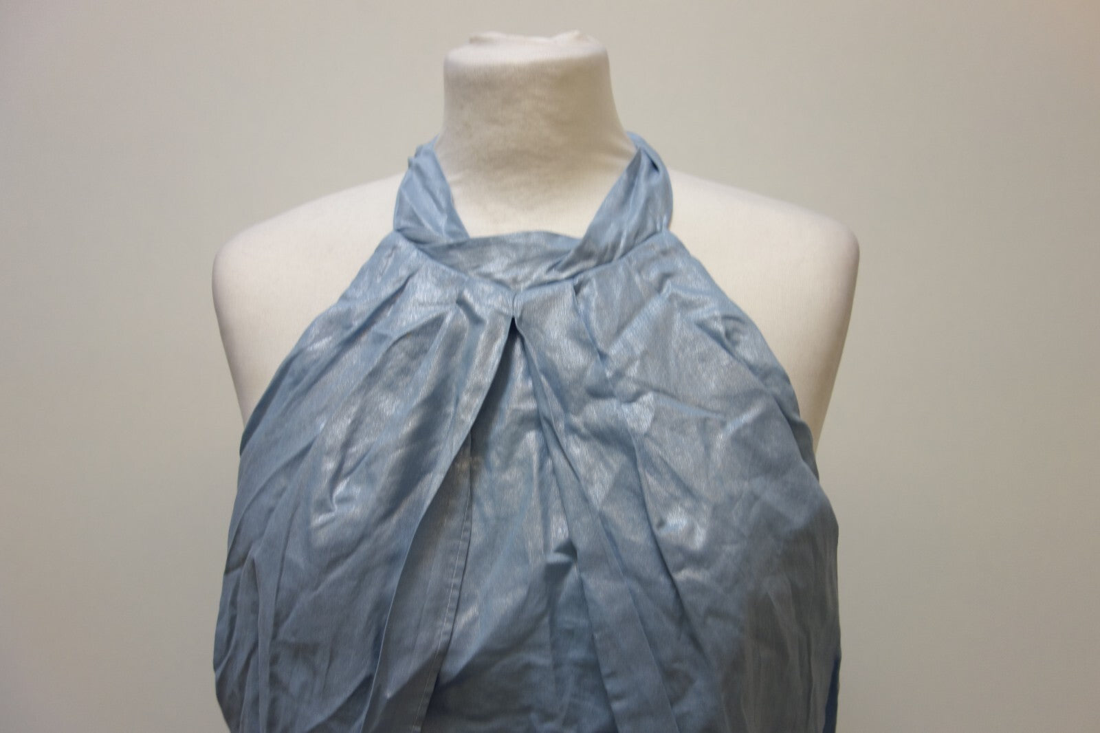 EK3675 Damen Top von Benetton, blau, Gr. S2