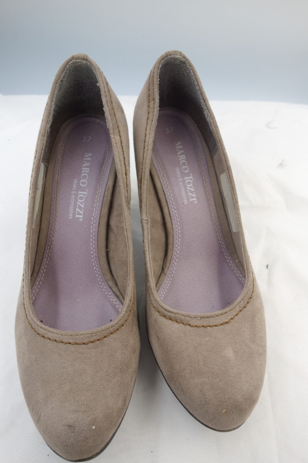 ES0342 Damen Pumps von Marco Tozzi, grau, Gr. 371