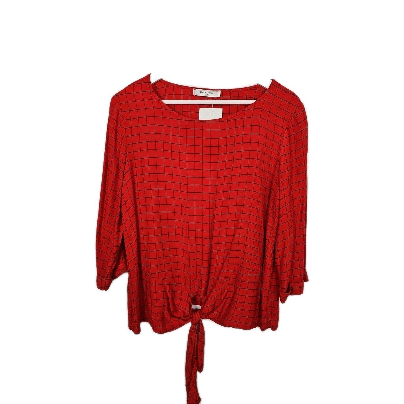 EK9819 Damen T-Shirt Promod Gr.M Rot0