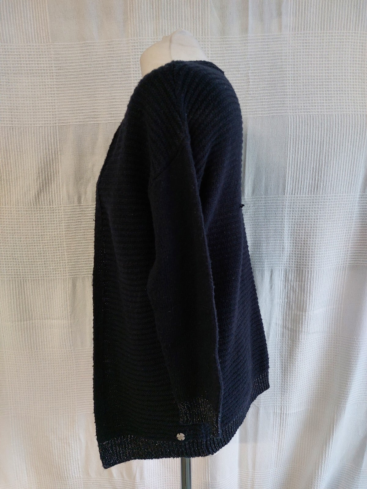 EK4149 Mädchen Strickjacke von s.Oliver, blau, Gr.M/ 1521