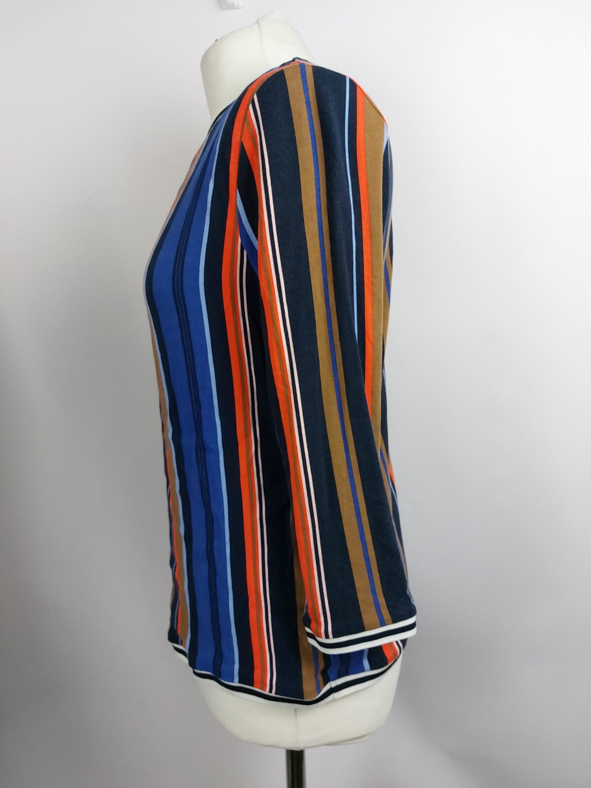 EK4111 Damen Shirt von Street One, blau-orange, Gr.362