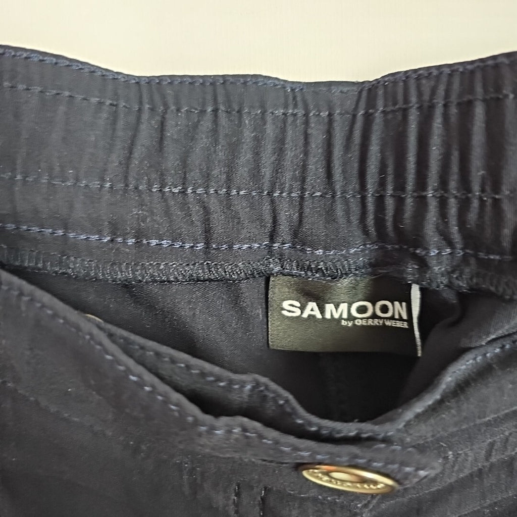 EK6334 Damen Chino Hose von Samoon by Gerry Weber, Dunkelblau, Gr.422
