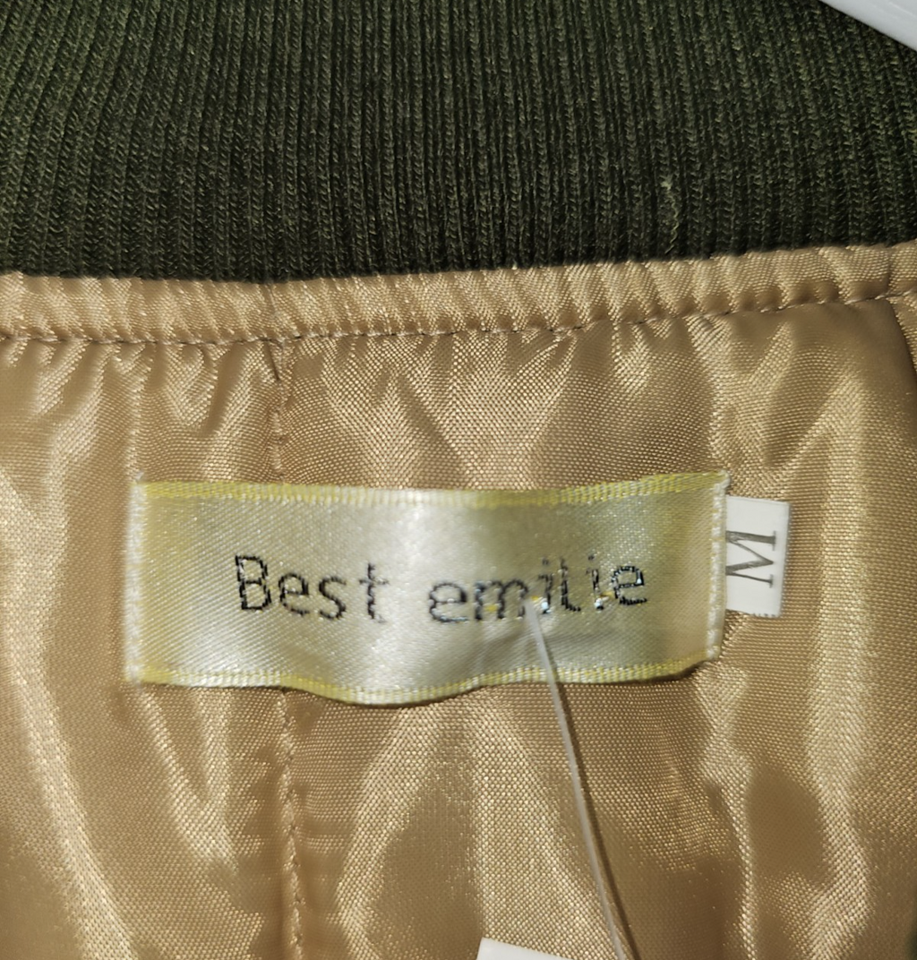 EK7945 Damen Jacke von Best Emilie, grün-braun, Gr.M1
