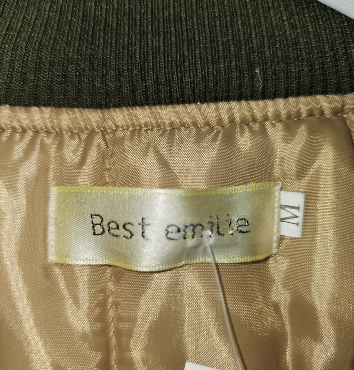 EK7945 Damen Jacke von Best Emilie, grün-braun, Gr.M1