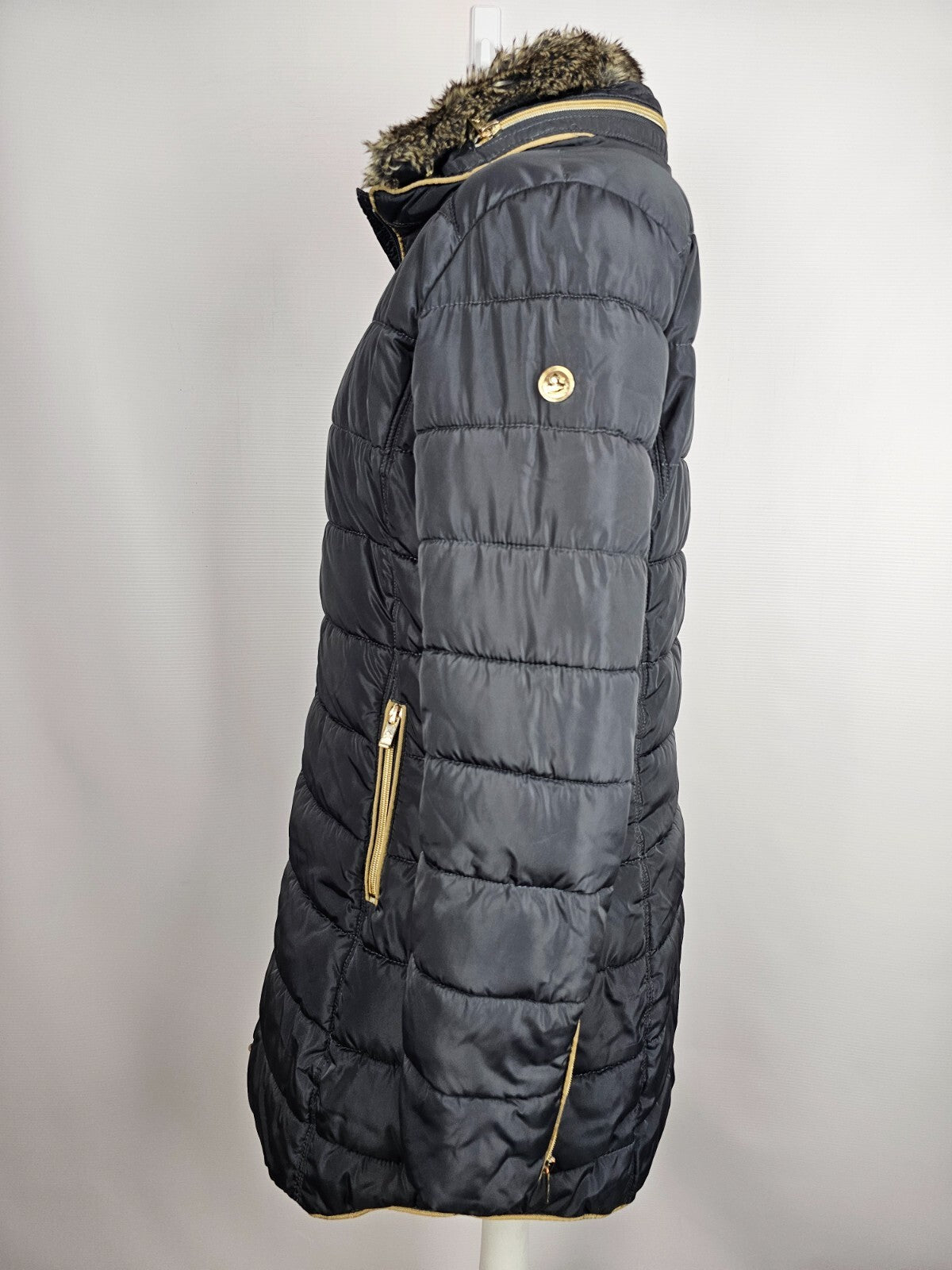 EK2103 Damen winterjacke von Peggy-Ho, Grau, Gr.:M3