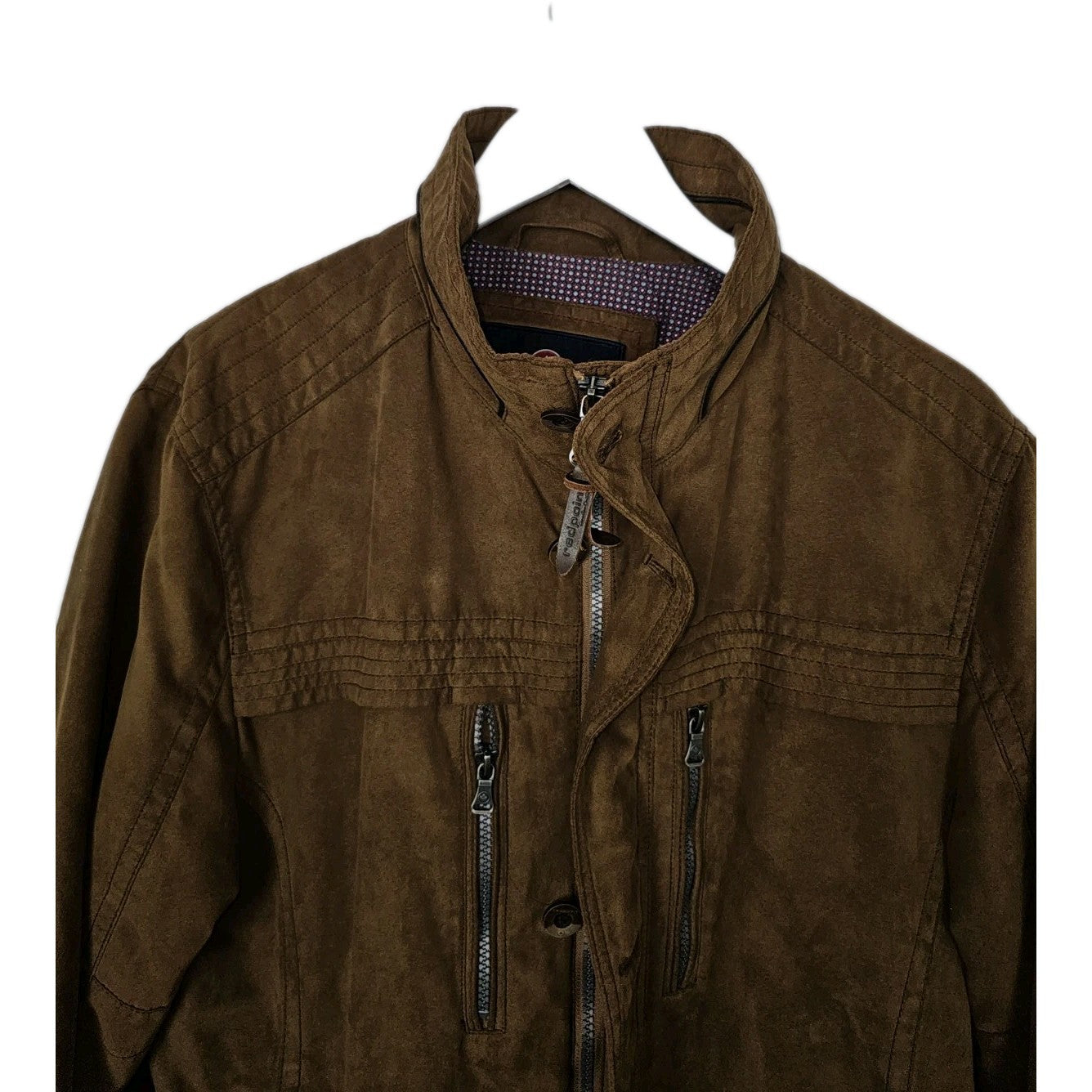 EK8733 Herren Lederjacke von Redpoint, Braun, Gr. 251