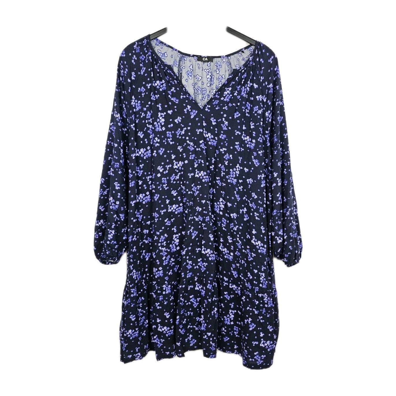 EK10389 Damen Kleid von C&A, Lila, Gr. M/L0