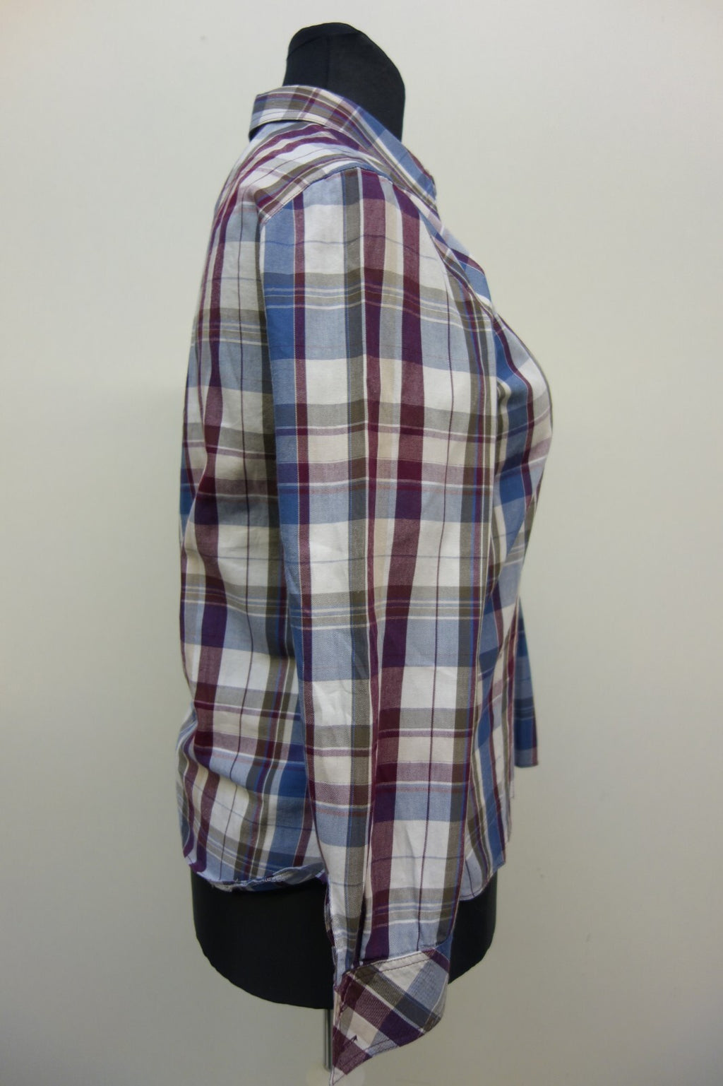 EK3153 Damen Bluse von Erfo, kariert, Gr. 402
