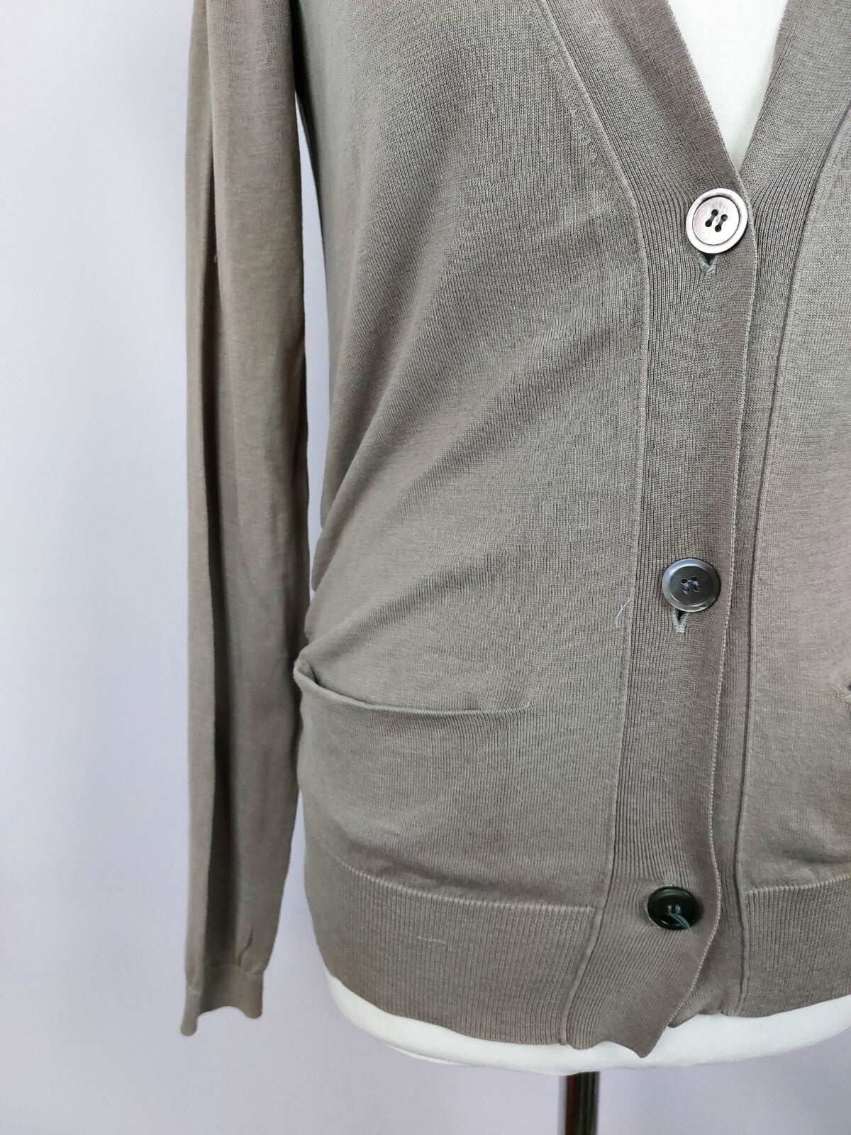 EK0444 Damen Strickjacke von "Comptoir des cotonniers", braun, Gr.S2