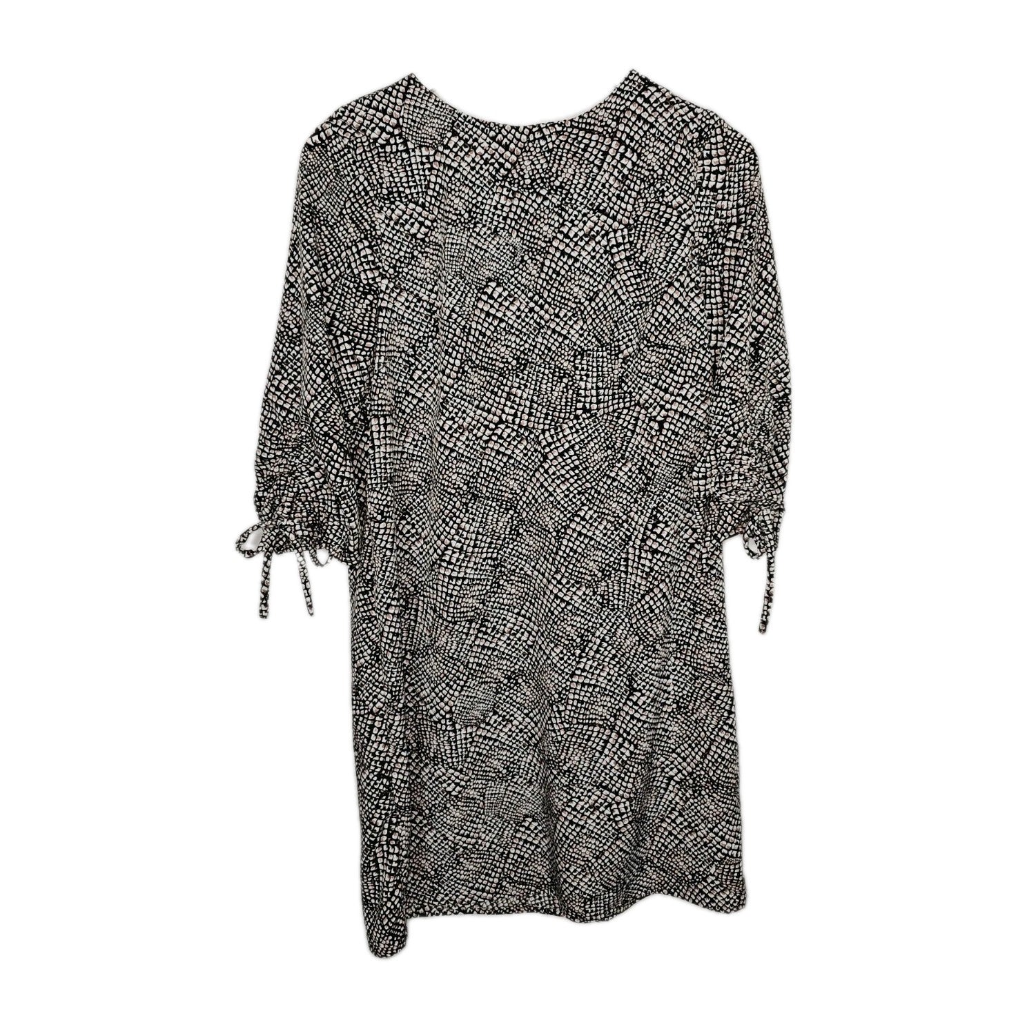 EK9176 Damen Kleid von H&M, Schwarz/Weiß, Gr. 360