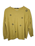 EK7279 Damen Pullover von Estelle Jolie, gelb, Gr.440