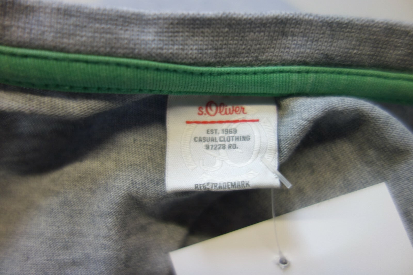 EK1369 Kinder T-Shirt von s. Oliver, grau, 1764