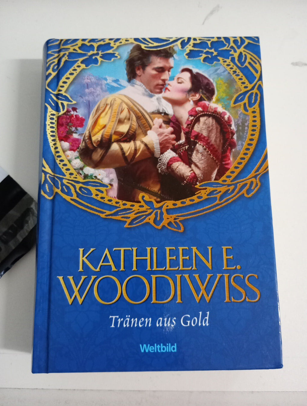 EB31 Tränen aus Gold - Kathleen E. Woodiwiss - Hardcover 0