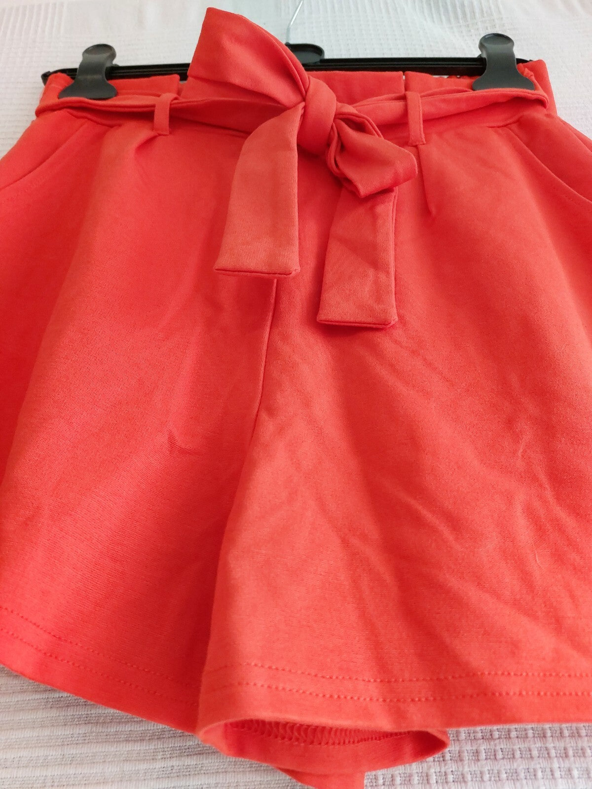 EK1022 Damen Kurzehose von Jean Pascale, Orange,Gr.M1