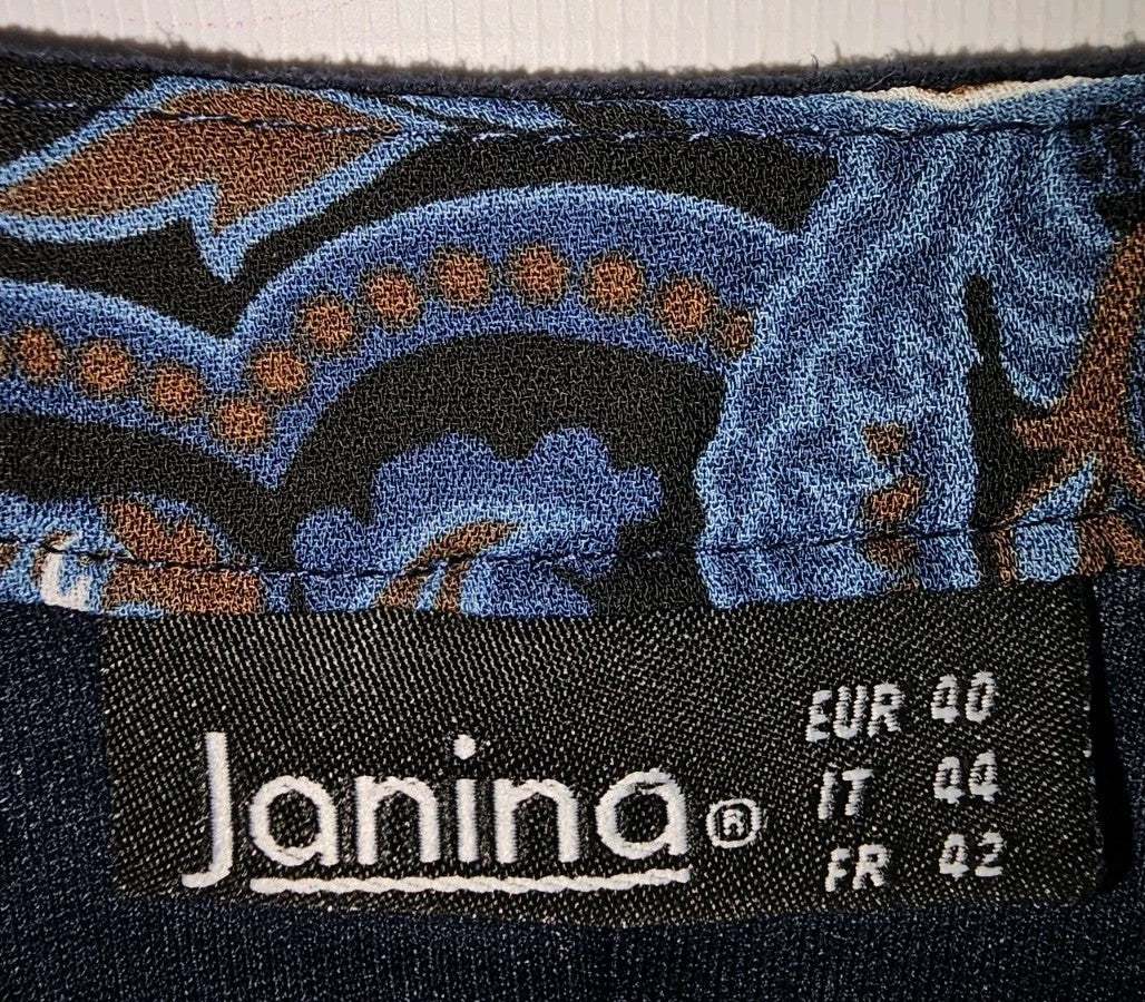 EK8660 Damen Kleid von Janina, blau, Gr.402