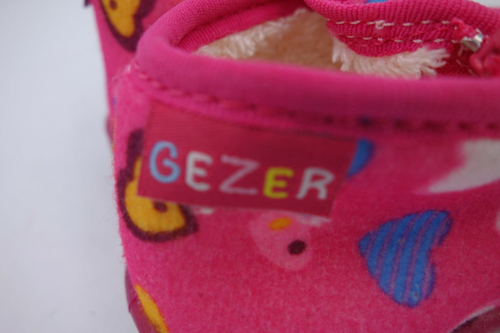 ES0321 Mädchen Hausschuhe von Gezer, pink, 212