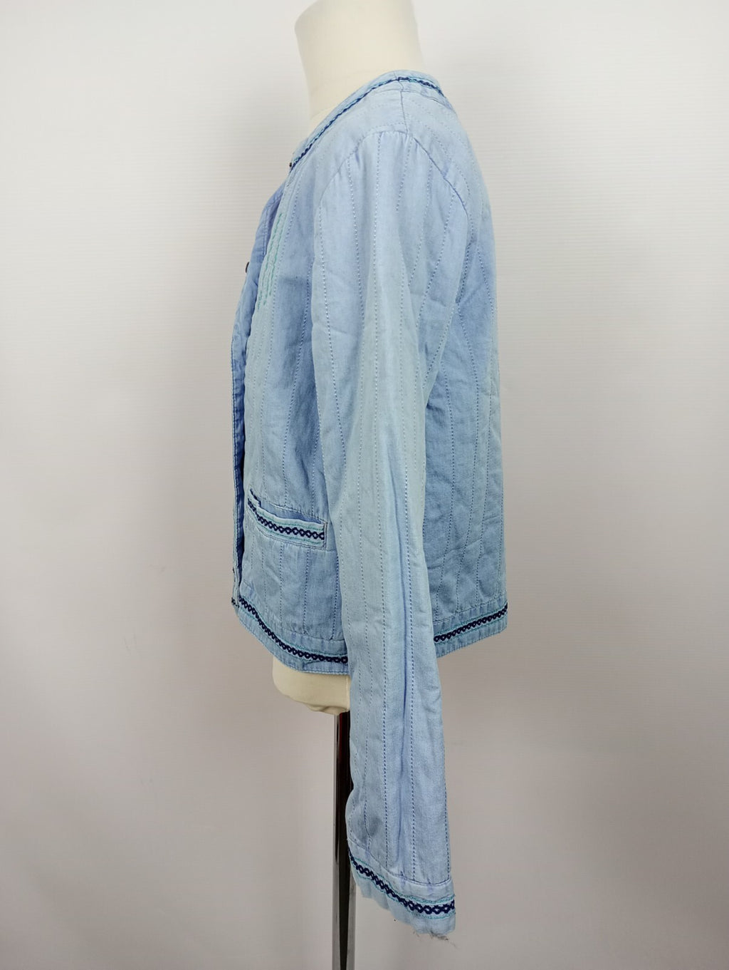 EK0205 Mädchen Jacke von du pareil au même, blau, Gr. 1404