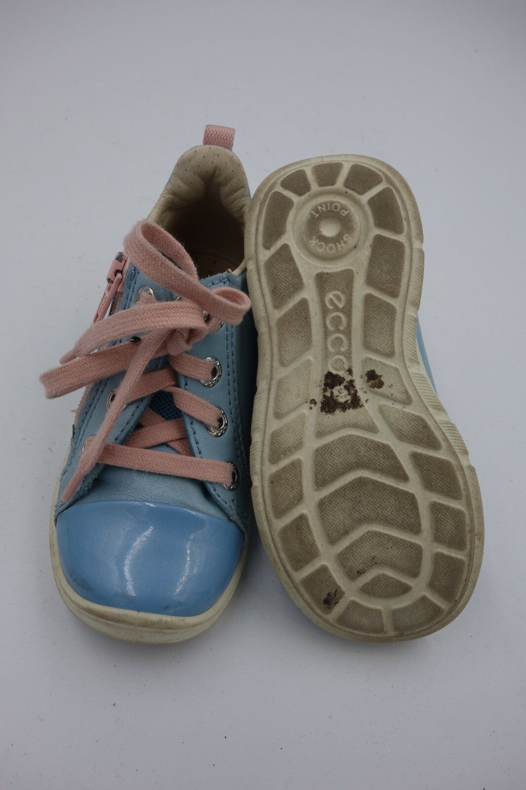 ES0236 Mädchen Sneaker von ecco, blau-rosa, 236