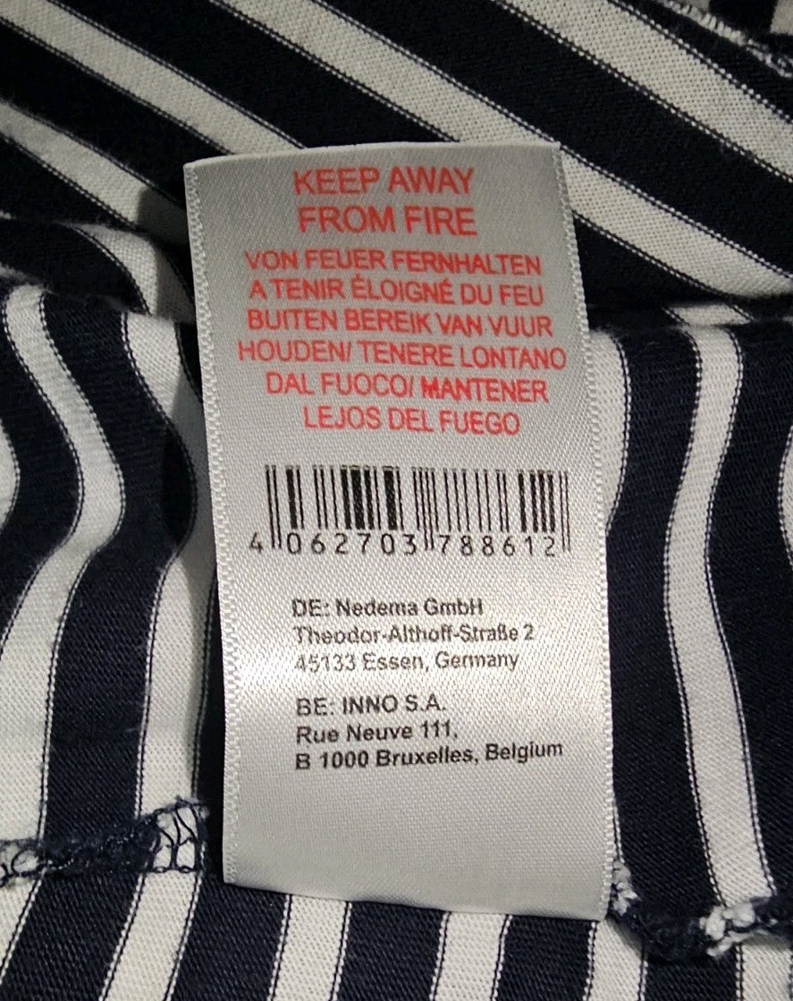 EK8845 Damen T-Shirt von Adagio, schwarz-weiß, Gr.384