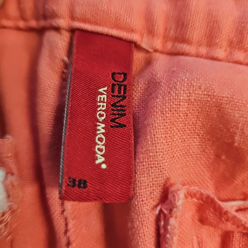 EK10155 Damen Hose von Vero Moda, Lachsfarbend, Gr.382