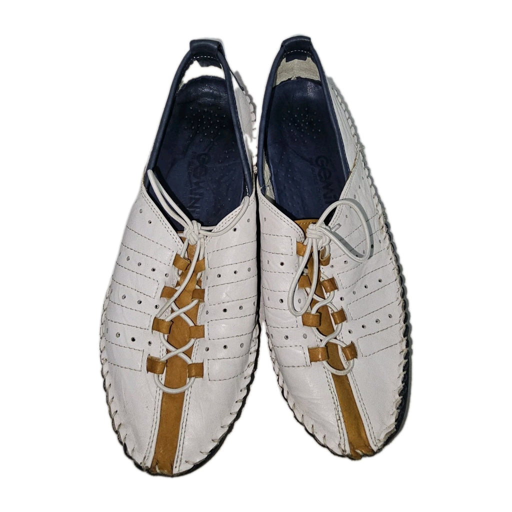 ES857 Damen Halbschuh von Gemini,  weiß, Gr.371