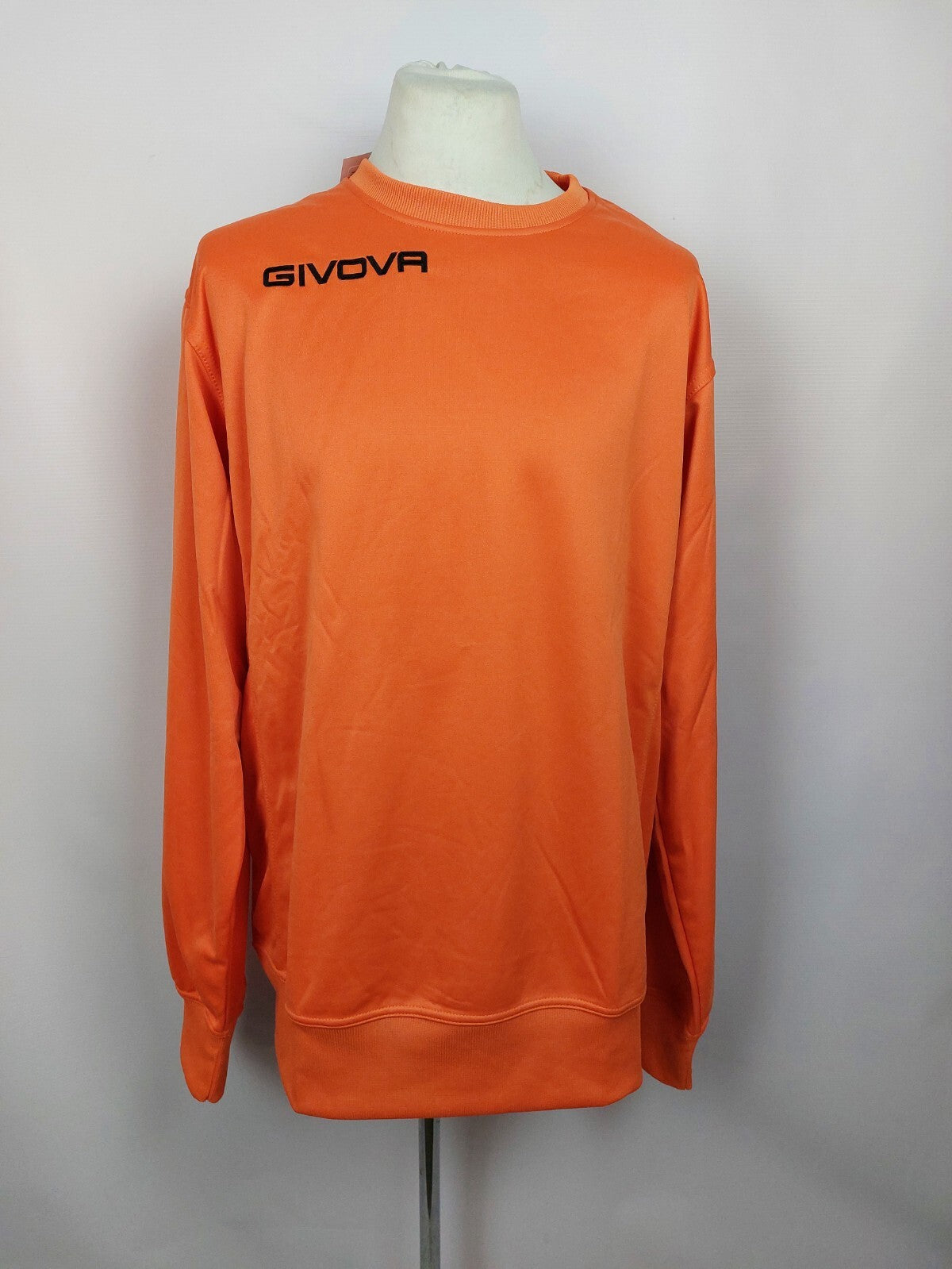 EK4668 Herren Sport Pullover von Givova, orange, Gr. 3XL0