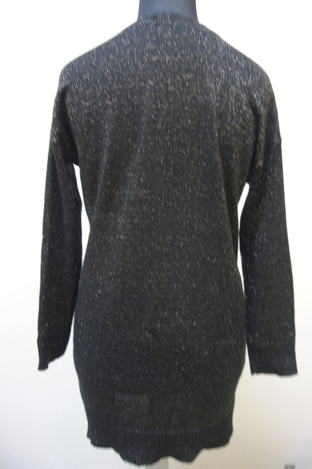 EK2100 Damen Pullover von Esmara, schwarz-glitzernd, gr. 40/423