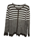 EK7774 Damen Strickjacke von Gerry Weber, braun-weiß, Gr.440