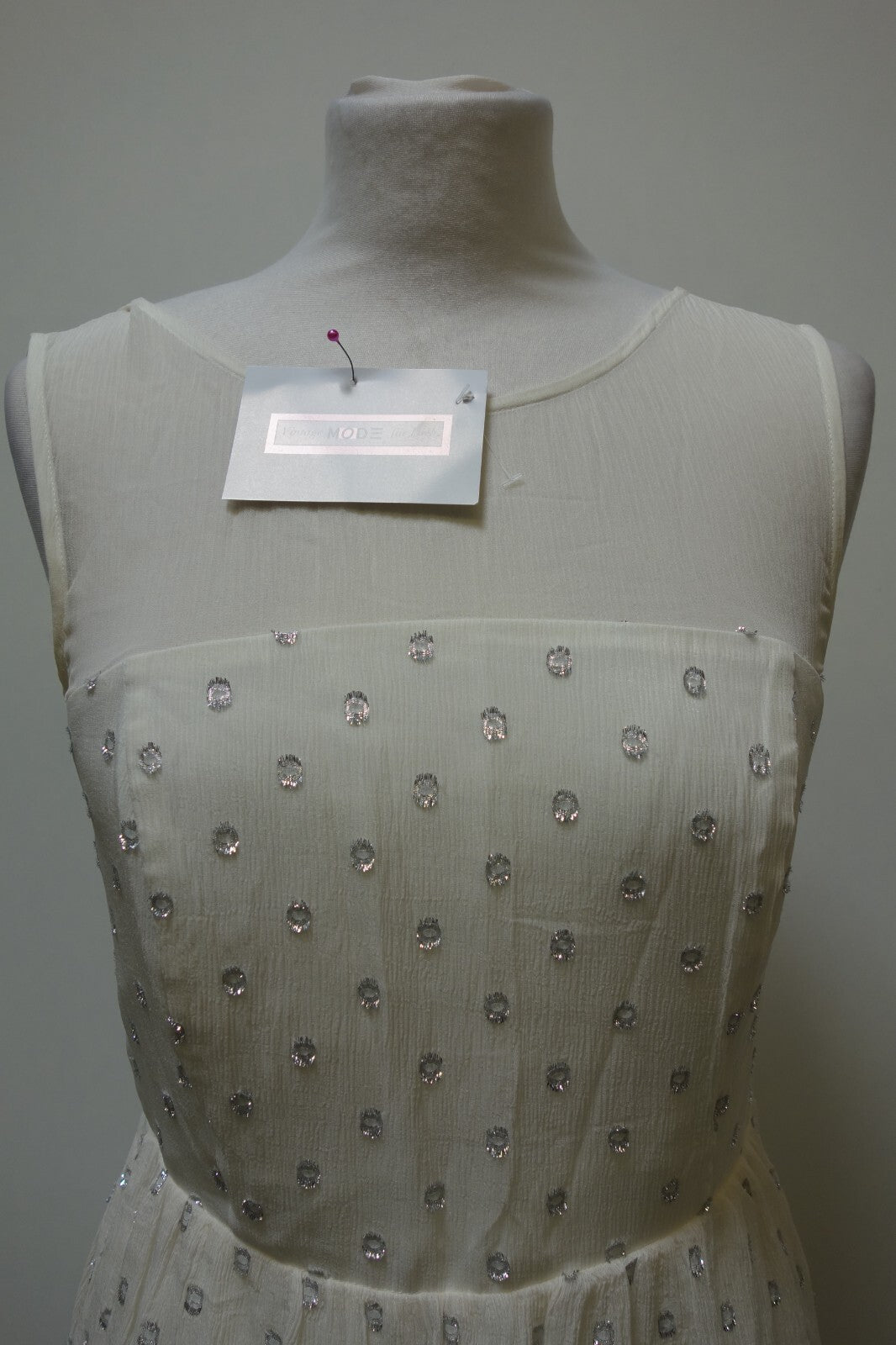 EK0754 Damen Kleid von Esprit, cremeweiß, Gr. 381