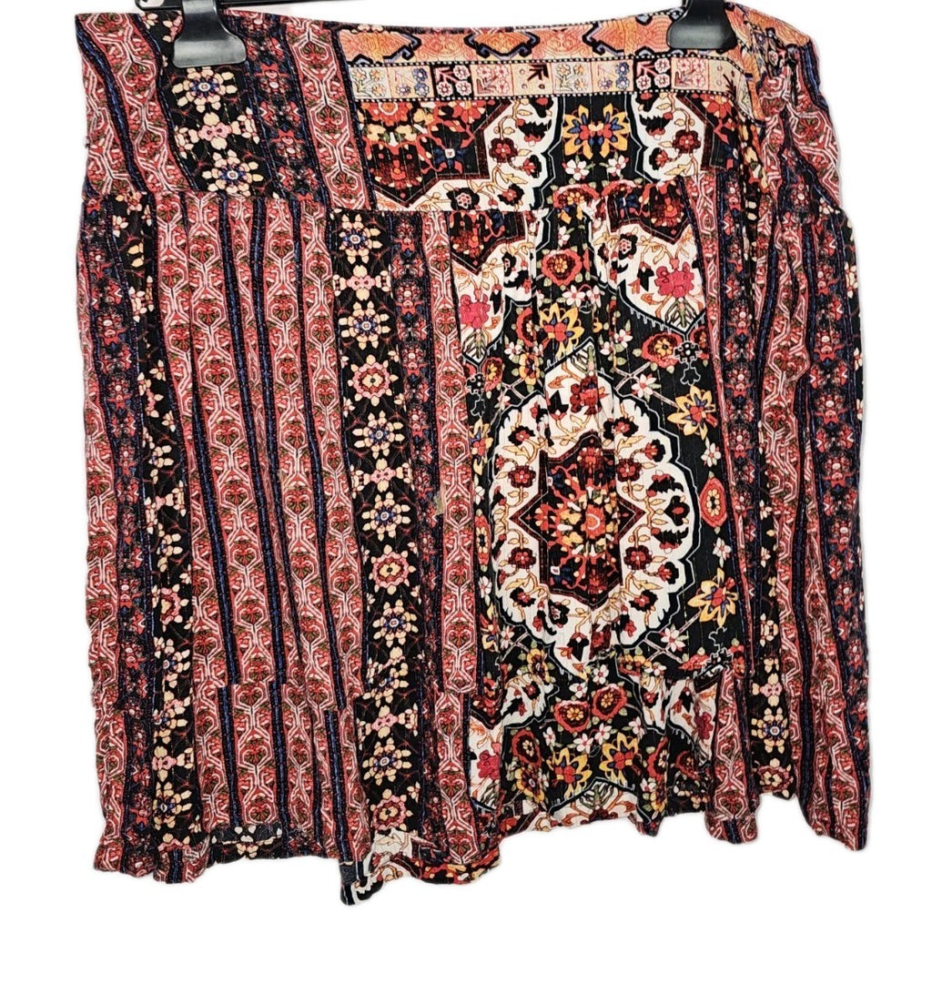 EK10109 Dame Rock von Laura Torelli, rot-orange, Gr.M0