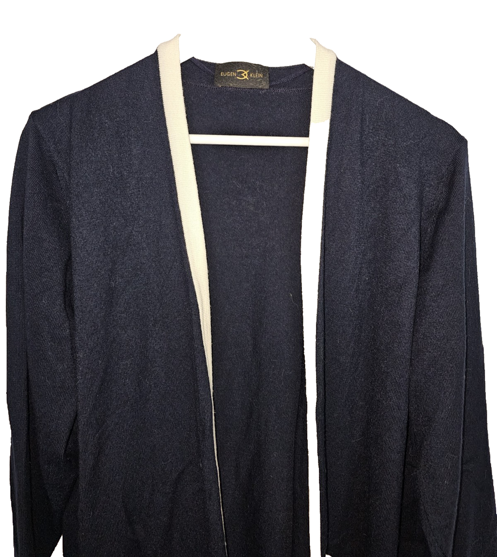 EK8398 Damen Cardigan von Eugen Klein, Dunkelblau, Gr. L-XL1
